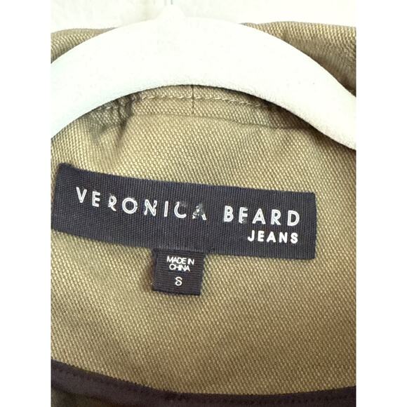 Veronica Beard Jeans Utility Jacket Everglade Size 8 - Picture 4 of 8